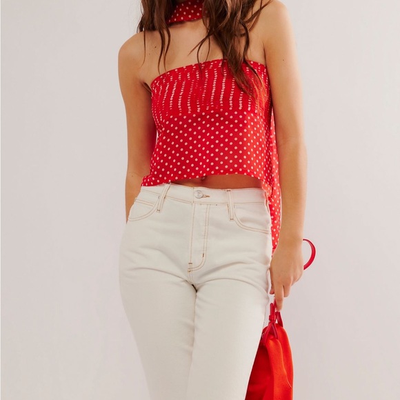 Free People, Nigel Preston Chiffon Tube Top, XS - Picture 7 of 7
